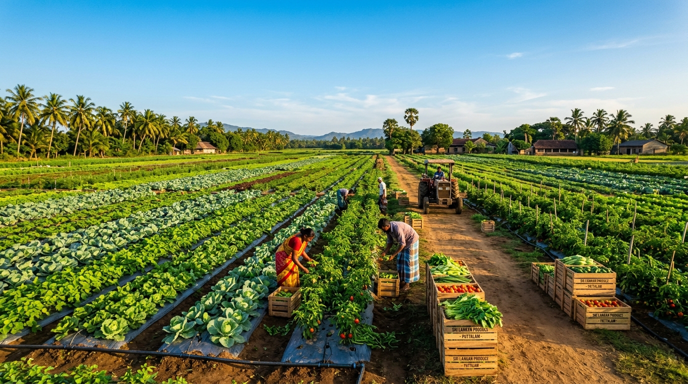 Puttalam Farmland Commercial Agriculture Harvest